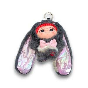 Wakuku Fox & Bunny Trick or Treat Gray Rabbit Vinyl Plush Blind Box Toy